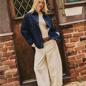 FP Barrel Leg Pants NWT